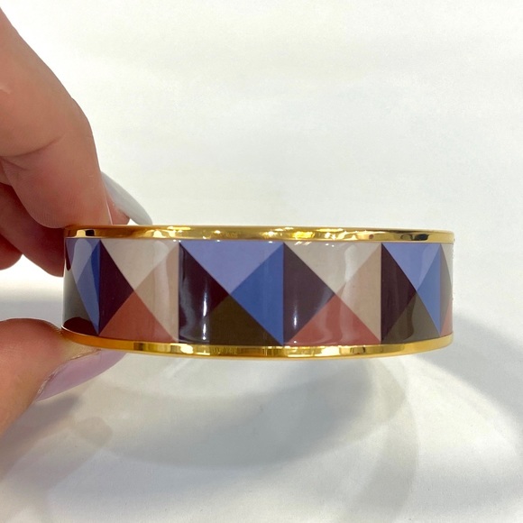 SOLD on EBay. HERMÈS enamel bangle - Picture 5 of 10